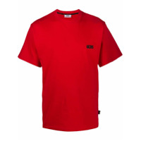 Gcds Camiseta decote careca com logo - Vermelho
