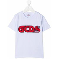 Gcds Kids Camiseta com estampa de logo - Branco