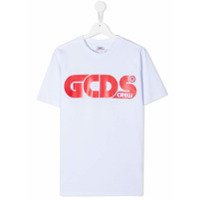 Gcds Kids logo-print cotton T-shirt - Branco