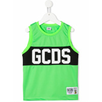 Gcds Kids Regata com mesh e estampa de logo - Verde