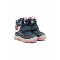 Geox Kids Minnie™ touch-strap boots - Azul