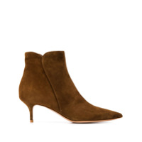 Gianvito Rossi Ankle boot clássica - Marrom