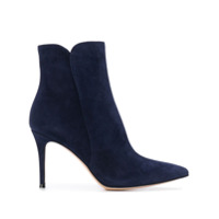 Gianvito Rossi Ankle boot Levy com salto 85mm - Azul