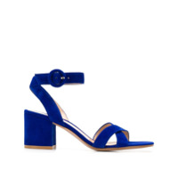 Gianvito Rossi Frida block-heel sandals - Azul