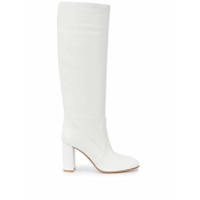 Gianvito Rossi leather knee-high 85mm boots - Branco