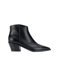 Gianvito Rossi pointed tip ankle boots - Preto