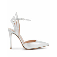 Gianvito Rossi Sapato SR1 com salto 95mm - Prateado