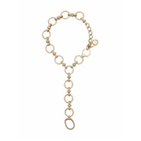 Gianvito Rossi Tornozeleira para sandália - Metálico