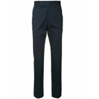 Gieves & Hawkes Calça reta com stretch - Azul