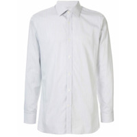 Gieves & Hawkes Camisa mangas longas de algodão - Branco