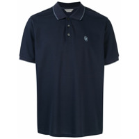 Gieves & Hawkes Camisa polo com logo bordado - Azul