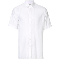 Gieves & Hawkes Camisa slim mangas curtas - Branco