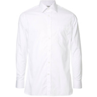 Gieves & Hawkes Camisa slim mangas longas - Branco