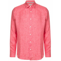 Gieves & Hawkes Camisa slim mangas longas - Rosa