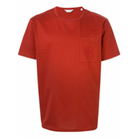 Gieves & Hawkes Camiseta com bolso no busto - Vermelho