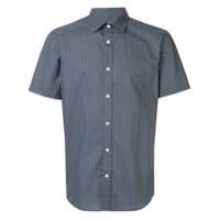 Gieves & Hawkes Camiseta mangas curtas de algodão - Azul