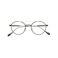 Giorgio Armani Armação de óculos redonda - Preto