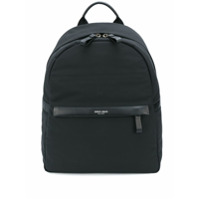 Giorgio Armani Mochila com logo gravado - Preto