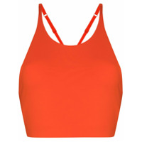 Girlfriend Collective Top esportivo Topanga - Laranja