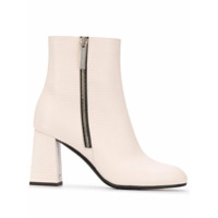 Giuseppe Zanotti Ankle boot com salto bloco - Branco