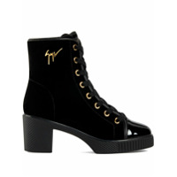 Giuseppe Zanotti Ankle boot Nidir com salto 70mm - Preto