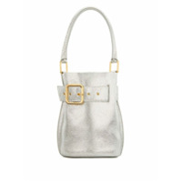 Giuseppe Zanotti Bolsa bucket Wanda com cinto - Prateado