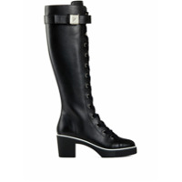 Giuseppe Zanotti Bota cano longo Nidir com salto 70mm - Preto