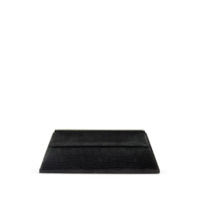 Giuseppe Zanotti Clutch Blocky com estampa de lagarto - Preto