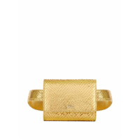 Giuseppe Zanotti Pochete metálica Seraphine - Dourado