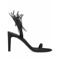 Giuseppe Zanotti Sandália Fenice com salto 105mm - Preto