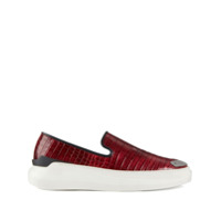 Giuseppe Zanotti Tênis slip-on Conley - Vermelho