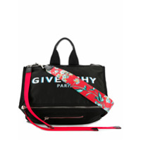 Givenchy Bolsa carteiro Pandora com estampa de logo - Preto