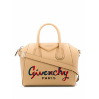 Givenchy Bolsa tote Antigona de couro marrom