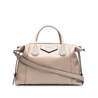 Givenchy Bolsa tote Antigona Soft média de couro - Neutro