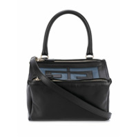 Givenchy Bolsa tote Pandora pequena com detalhe de logo - Preto
