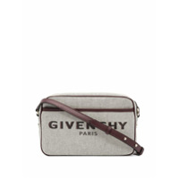 Givenchy Bolsa transversal com logo bordado - Neutro
