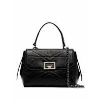 Givenchy Bolsa transversal de couro preta - Preto