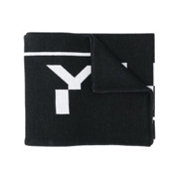 Givenchy Cachecol de tricô com padronagem de logo - Preto