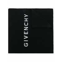 Givenchy Cachecol oversized com logo - Preto