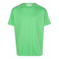 Givenchy Camiseta listra contrastante - BRIGHT GREEN