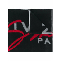 Givenchy Echarpe com padronagem de logo - Preto