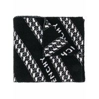 Givenchy Echarpe texturizada com padronagem - Preto