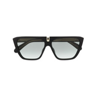 Givenchy Eyewear rectangle frame sunglasses - Preto