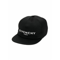 Givenchy Kids Boné com estampa de logo - Preto