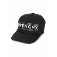 Givenchy Kids Boné com estampa de logo - Preto