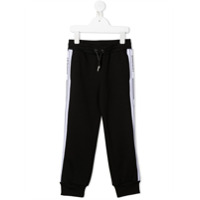 Givenchy Kids Calça esportiva com logo - Preto
