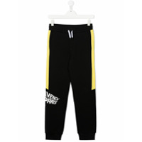 Givenchy Kids Calça esportiva de jérsei - Preto