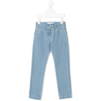 Givenchy Kids Calça jeans skinny 'Star' - Azul