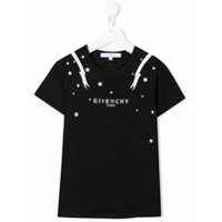 Givenchy Kids Camiseta com estampa de estrela - Preto