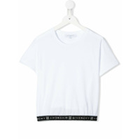 Givenchy Kids Camiseta com estampa de logo - Branco